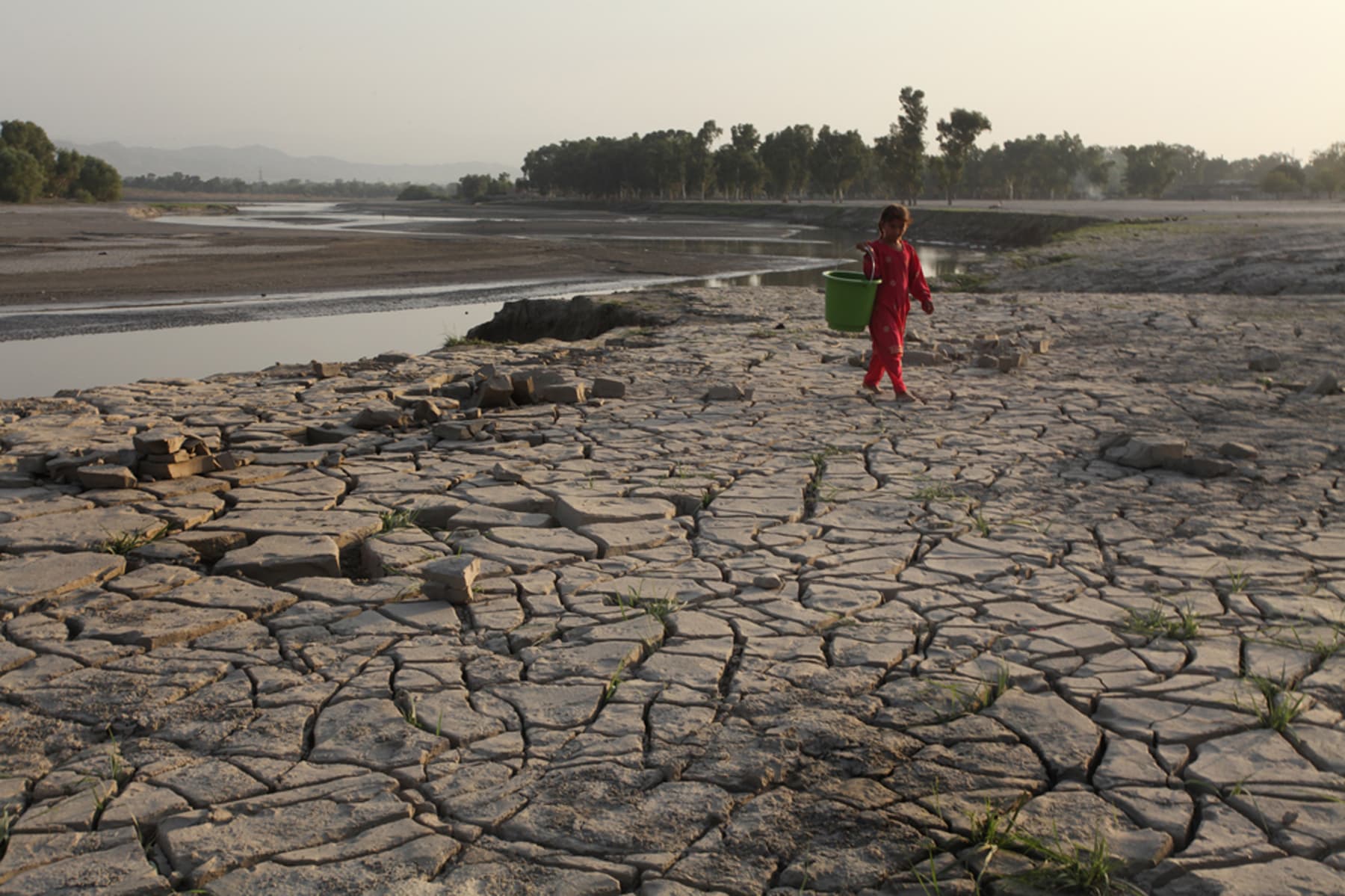 The aftermath of the severe 2010 floods. Pakistan, 2010.
