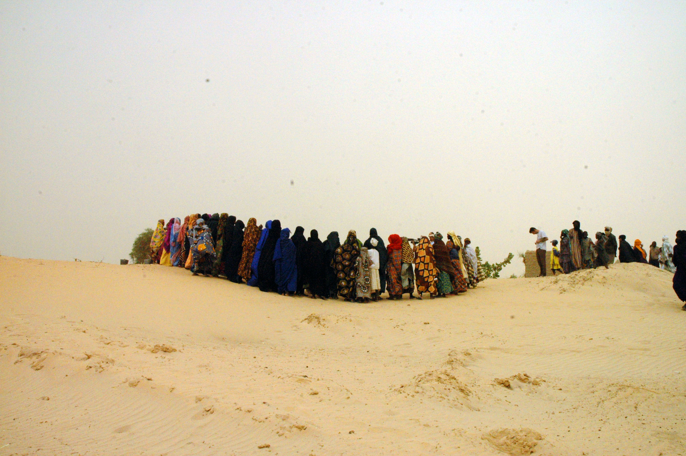 Malians involved in a vegetable growing project. Mali, 2006.